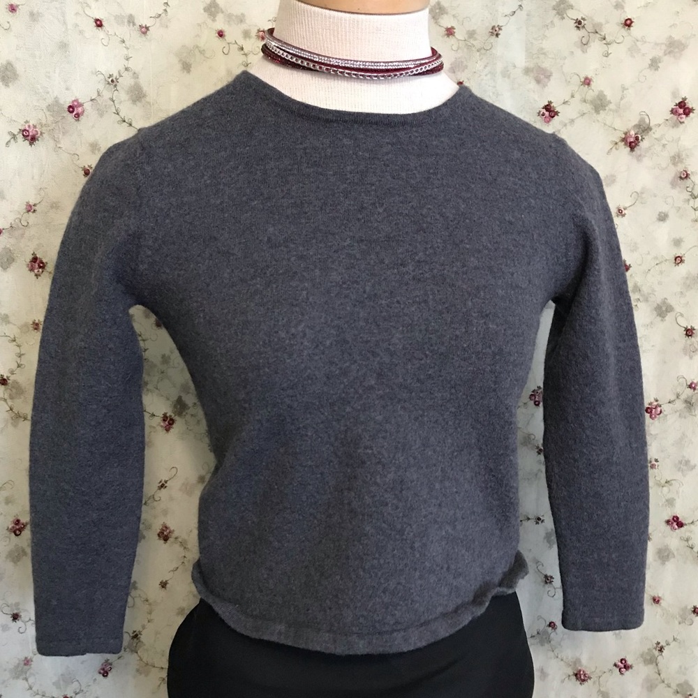 Cashmere Crew Neck Sweater